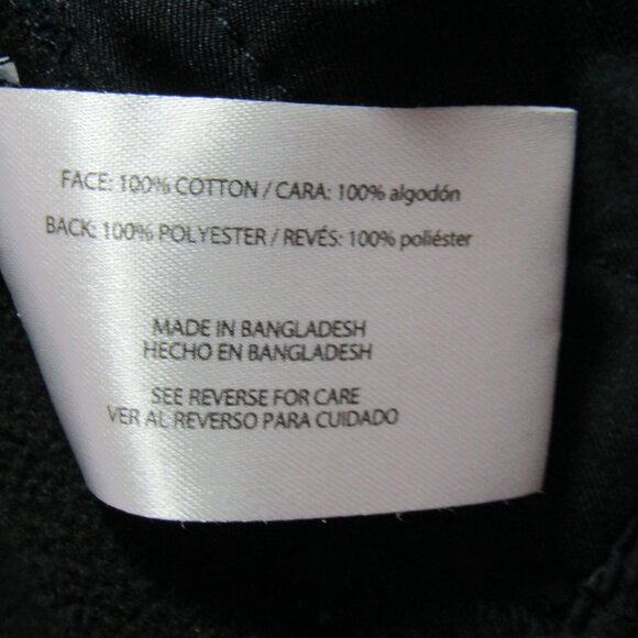 Orvis Black White Plaid Flannel Shirt Shacket Womens XXL Fleece Lined Snap Front - Picture 10 of 11